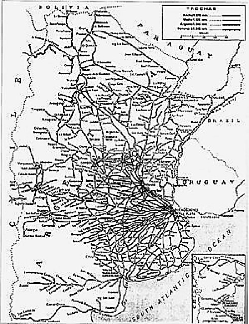 MAPA RED FERROVIARIA